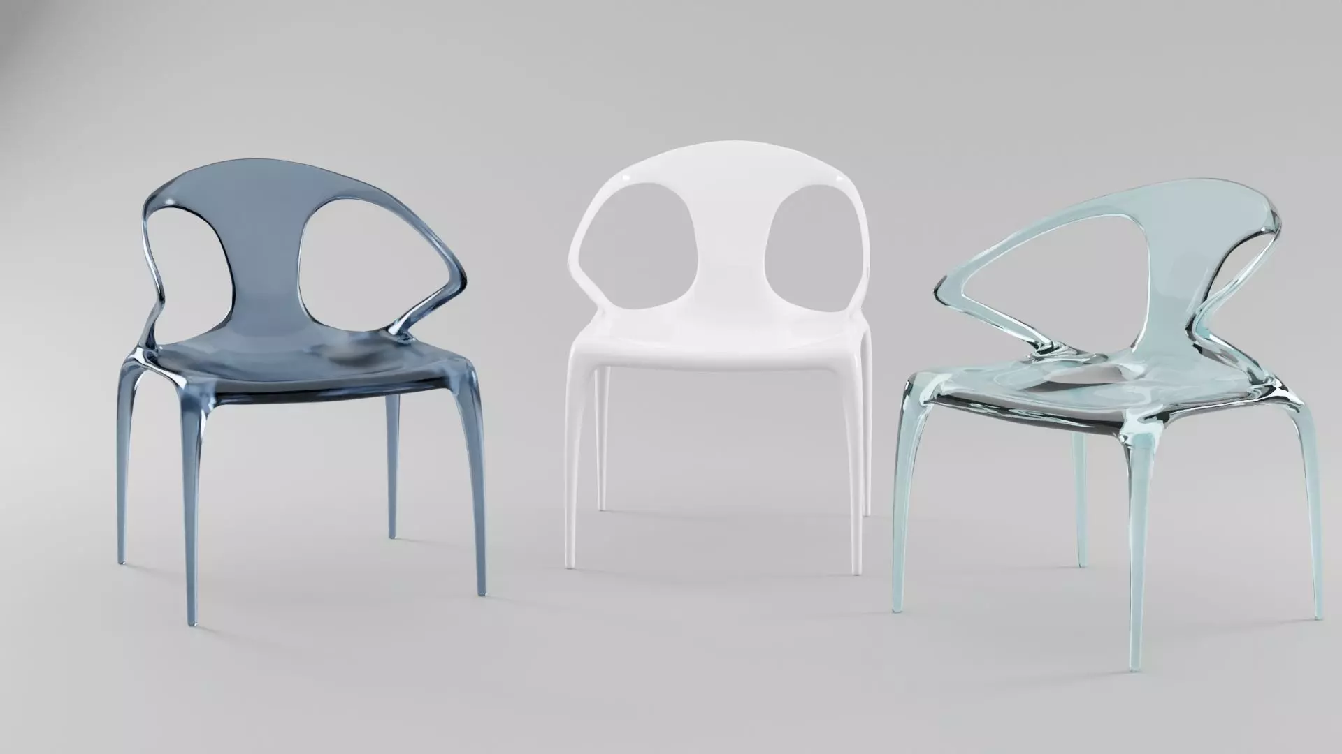 Chair Roche Bobois AVA Contemporaries Kitchen Architecture 3D model_0