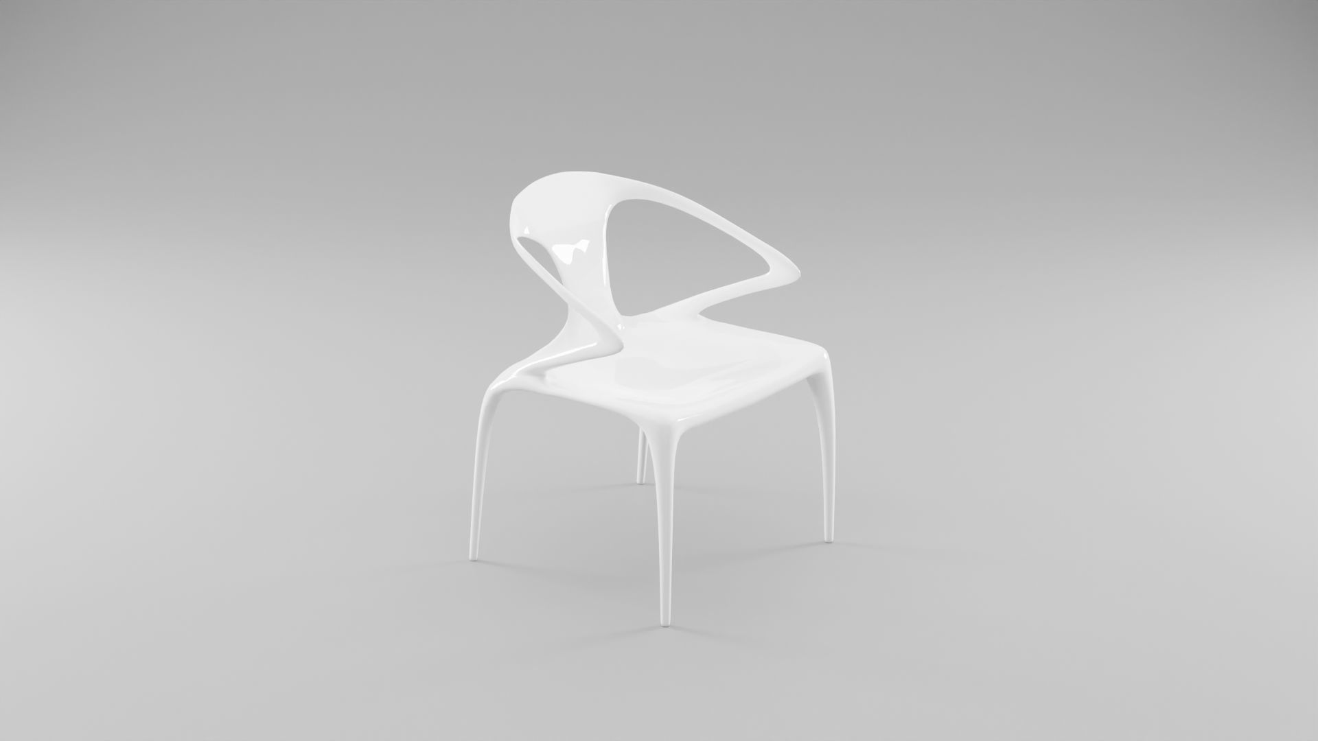 Chair Roche Bobois AVA Contemporaries Kitchen Architecture 3D model_5