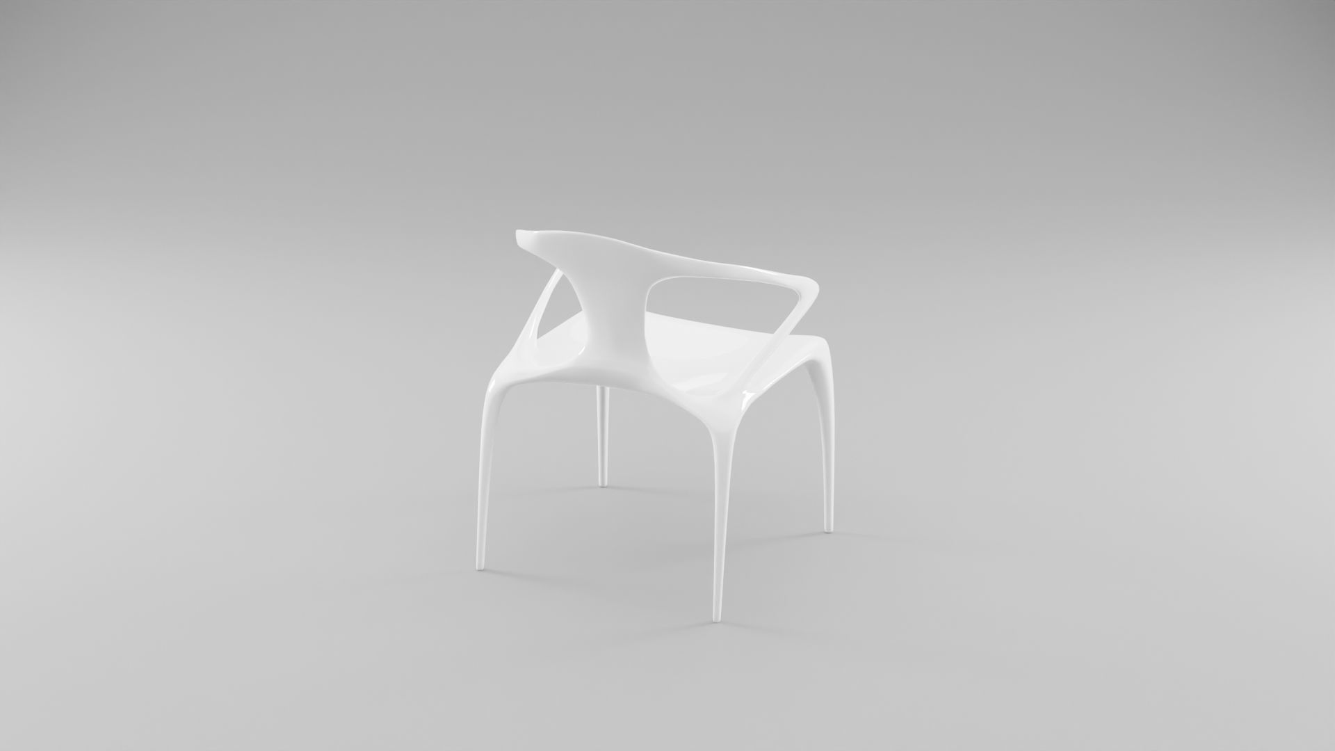 Chair Roche Bobois AVA Contemporaries Kitchen Architecture 3D model_6