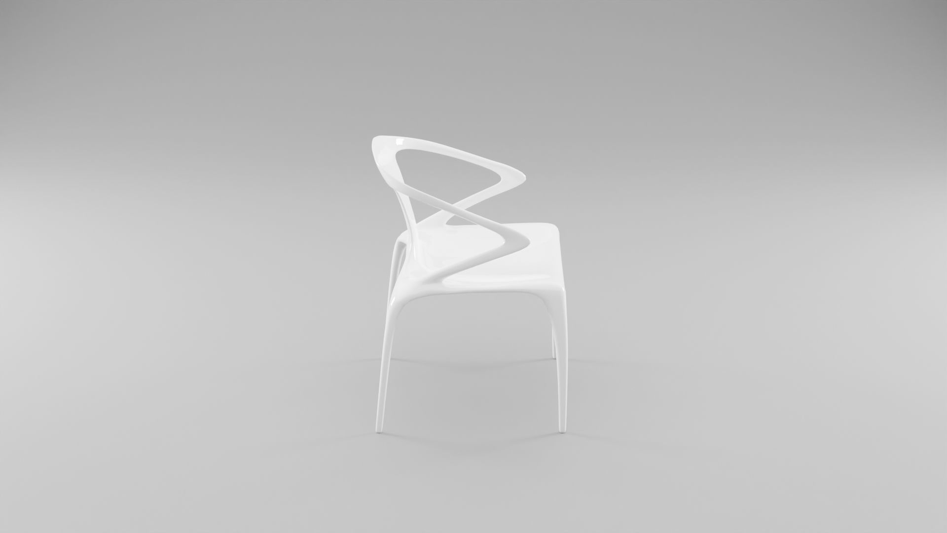 Chair Roche Bobois AVA Contemporaries Kitchen Architecture 3D model_3