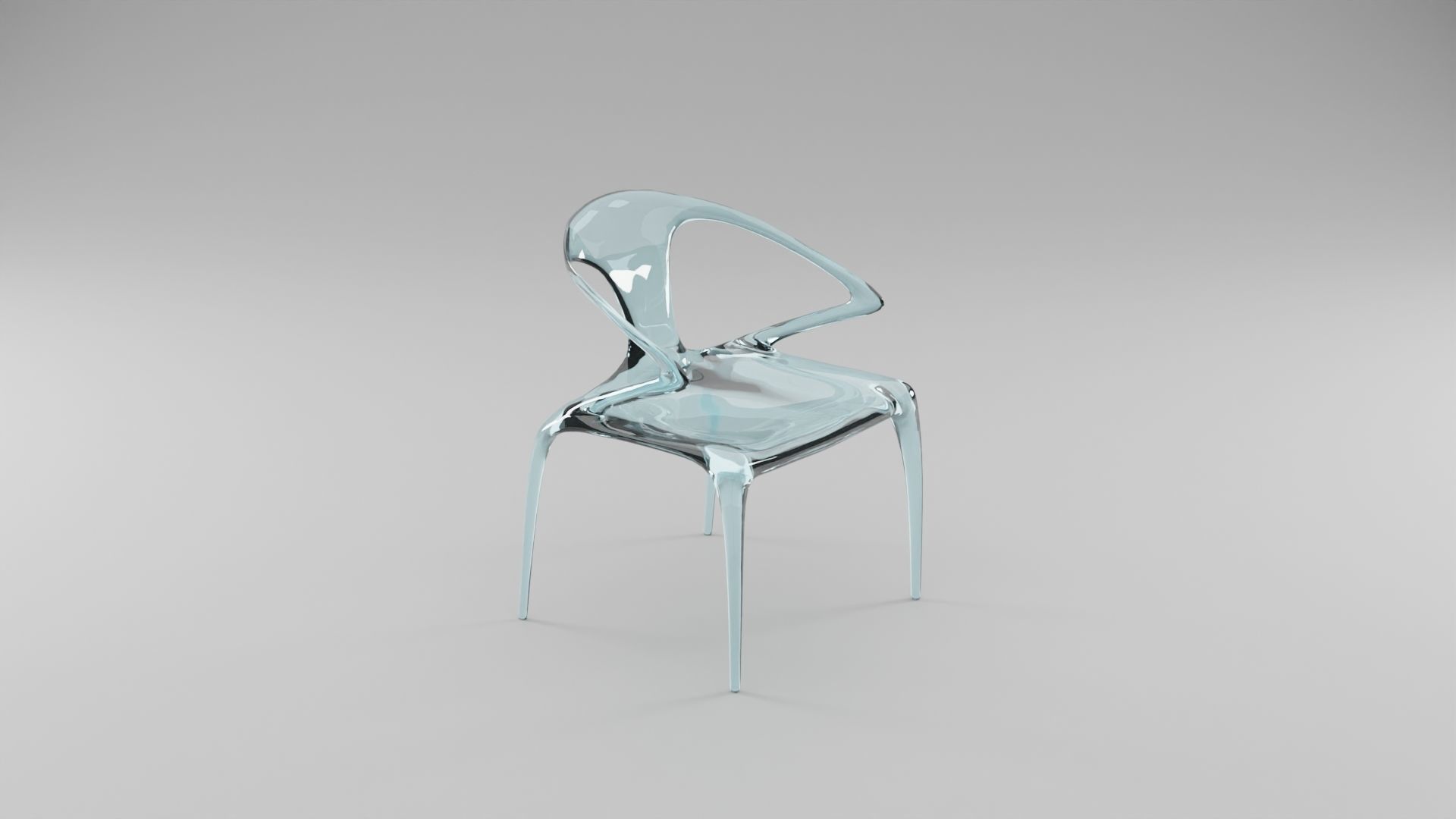 Chair Roche Bobois AVA Contemporaries Kitchen Architecture 3D model_8