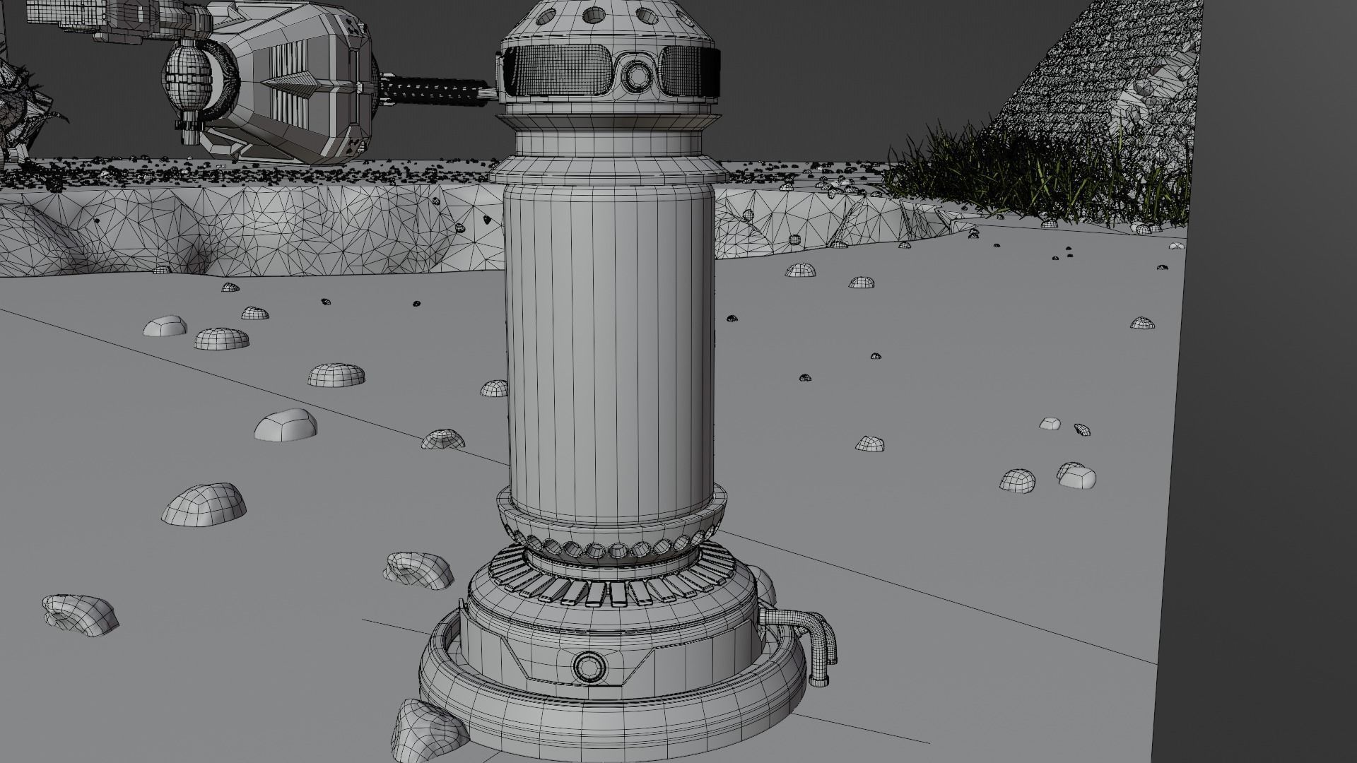 Sci-fi Scene 3D model_17