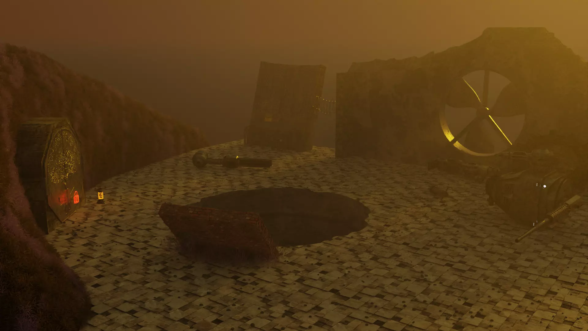 Sci-fi Scene 3D model_0