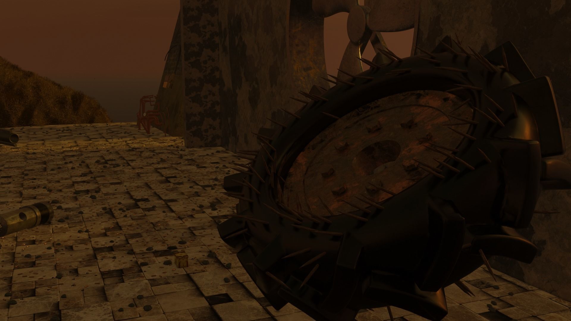 Sci-fi Scene 3D model_5