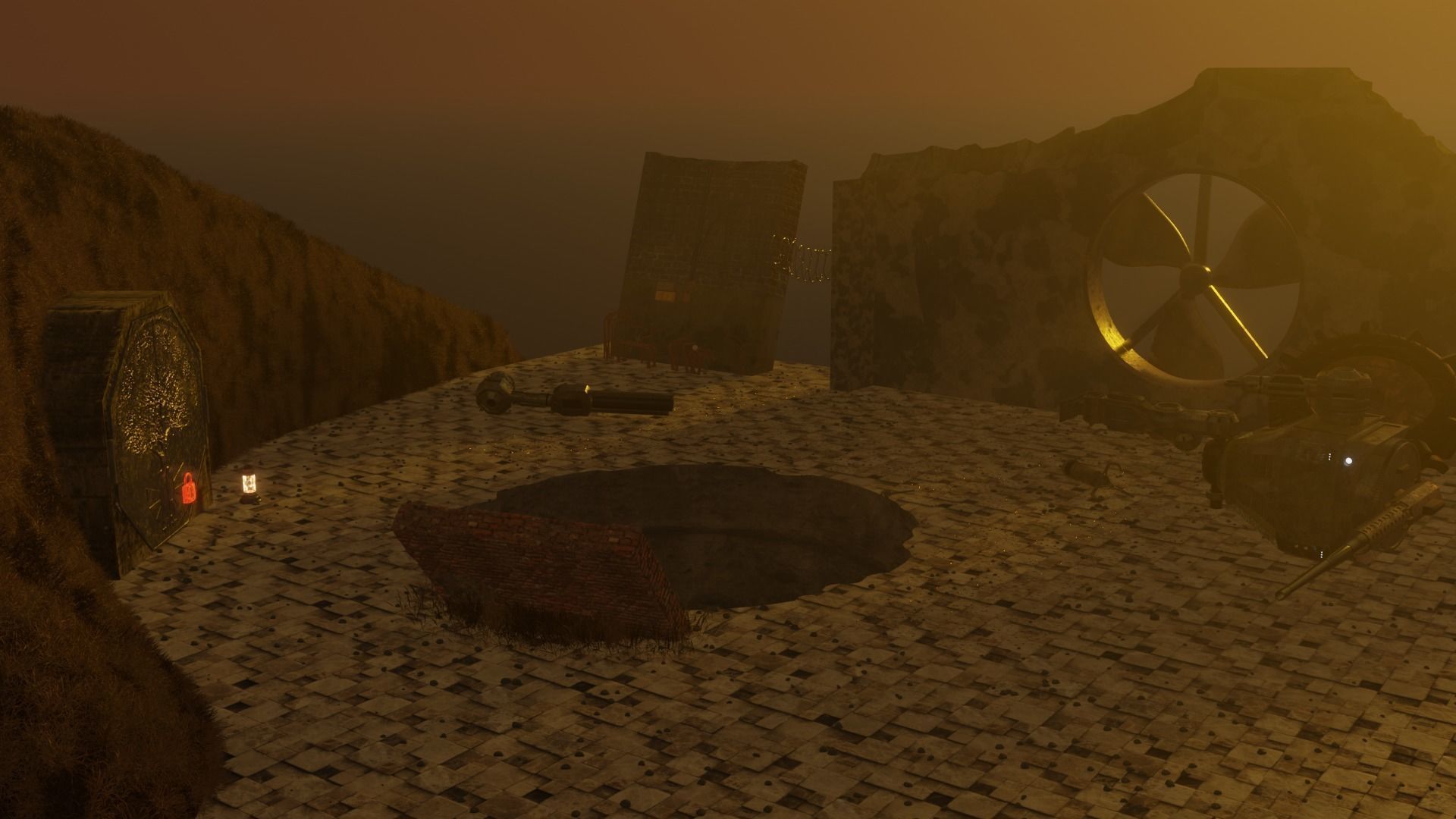 Sci-fi Scene 3D model_2