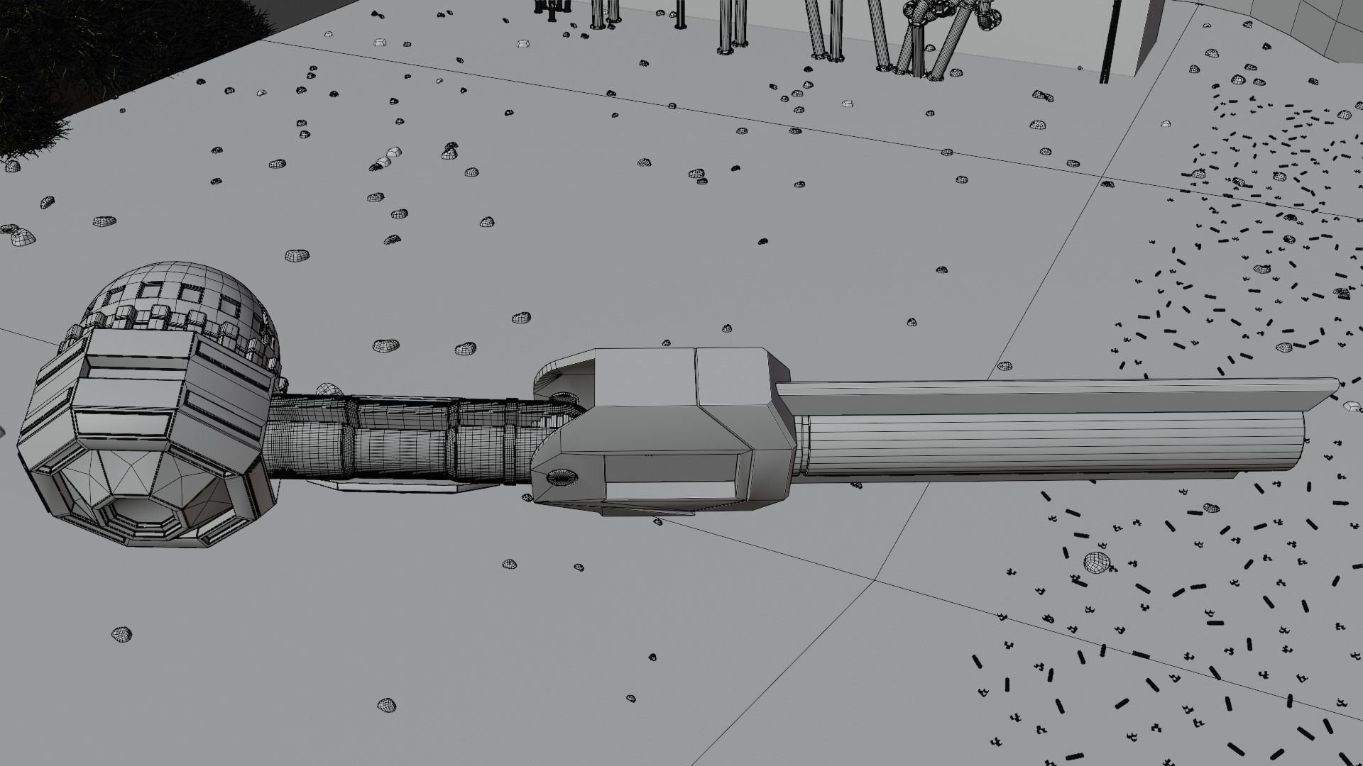 Sci-fi Scene 3D model_16