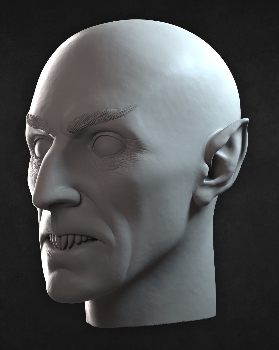 Nosferatu Count Orlok 3D print model_2