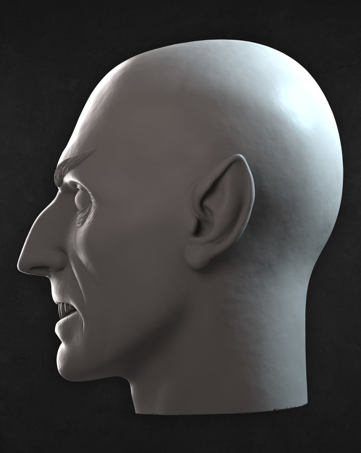 Nosferatu Count Orlok 3D print model_3