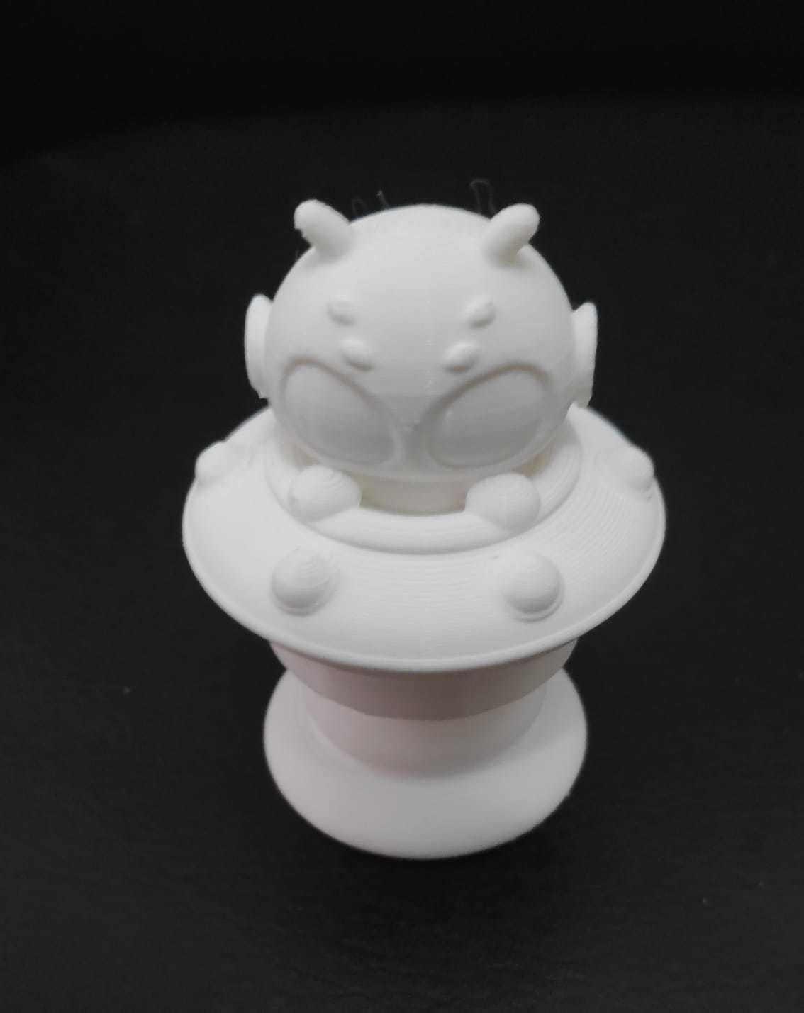 Space Chess - Alien UFO - Knight 3D print model_12
