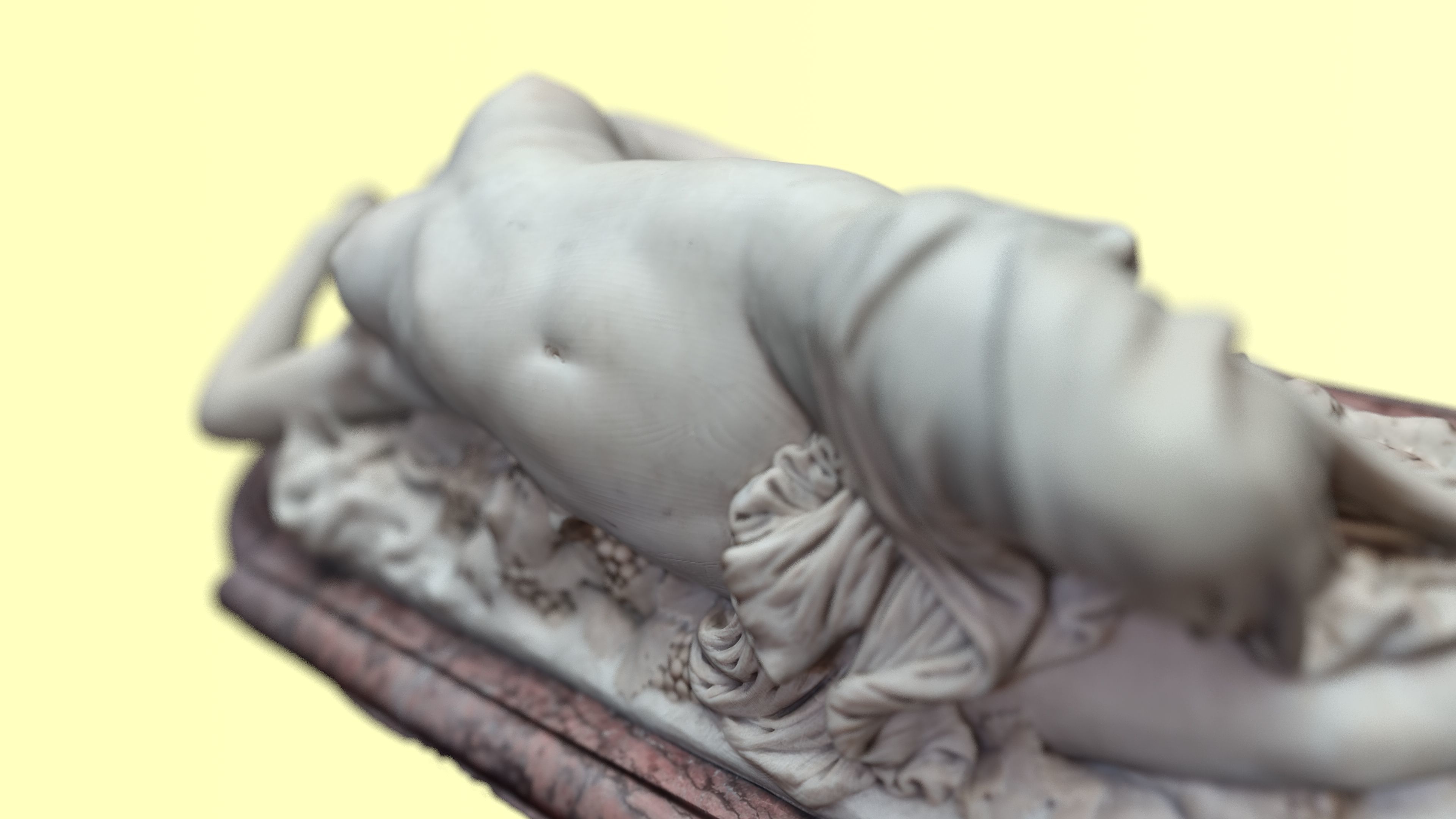 Reclining Bacchante Low-poly 3D model_32