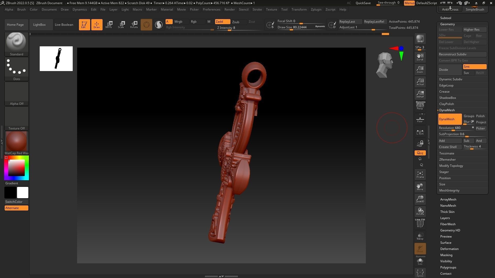 Egyptian Cross Ankh 3D print model_11
