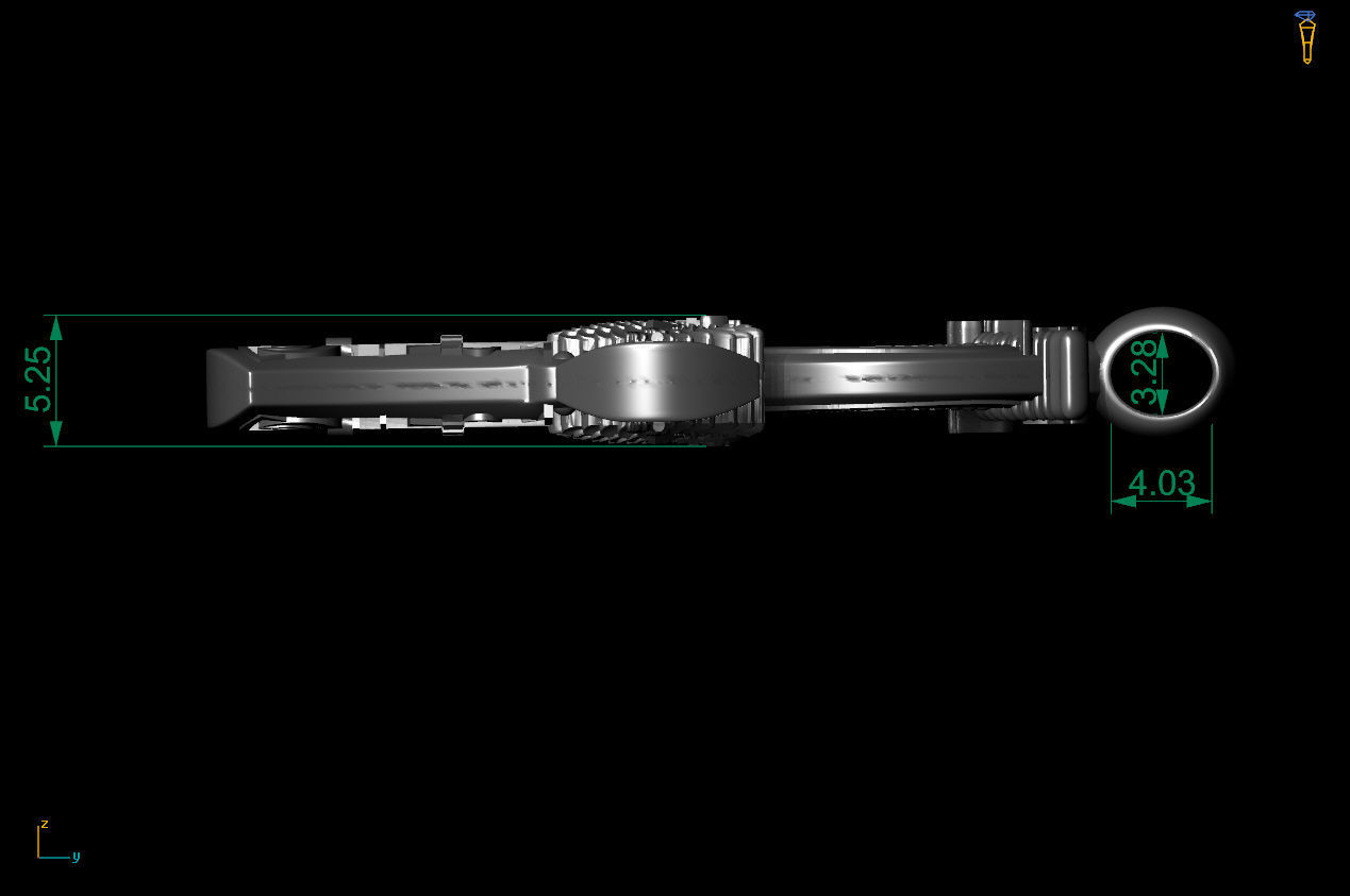 Egyptian Cross Ankh 3D print model_19