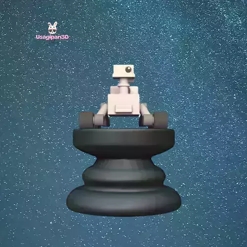 Space Chess - Space Robot - Pawn 3D print model