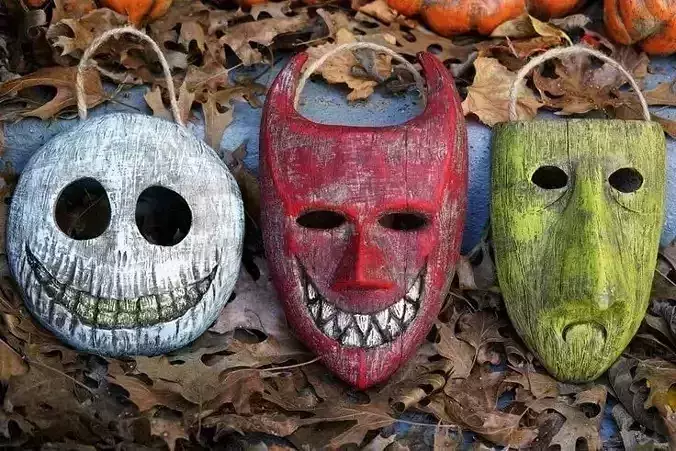 The Nightmare Before Christmas MASKS LOCK SHOK BARREL 3D print model