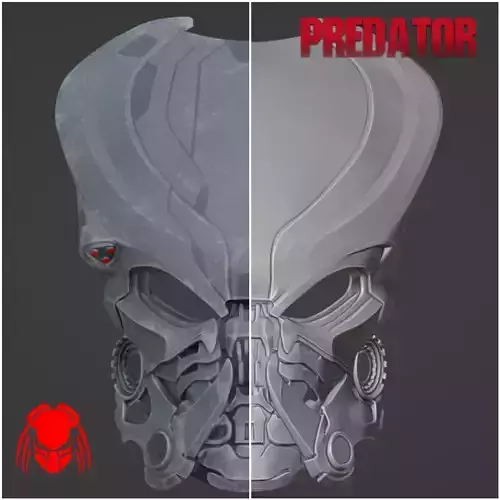 Predator Bionic mask  3D print model