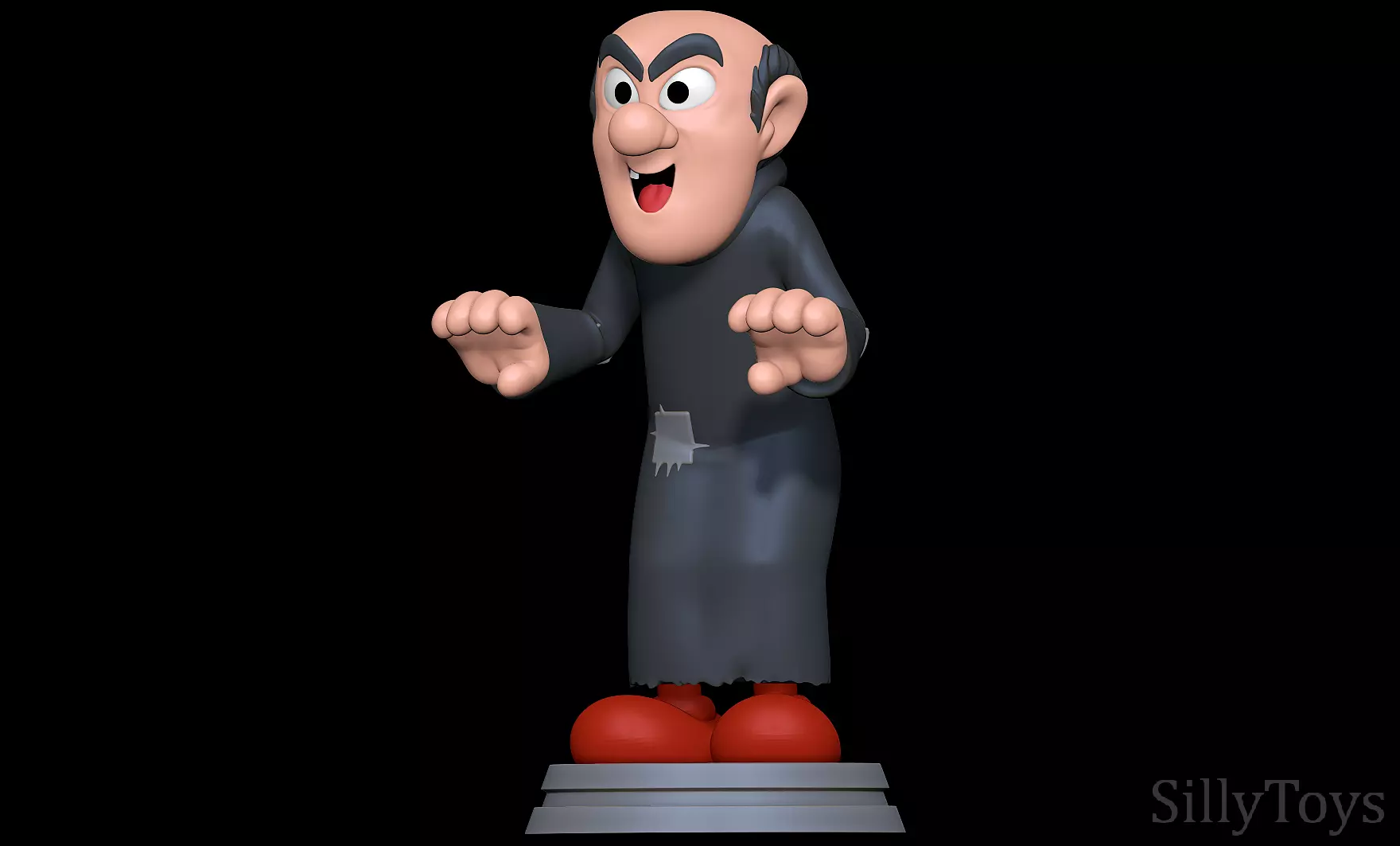 Gargamel - Smurfs 3D print model