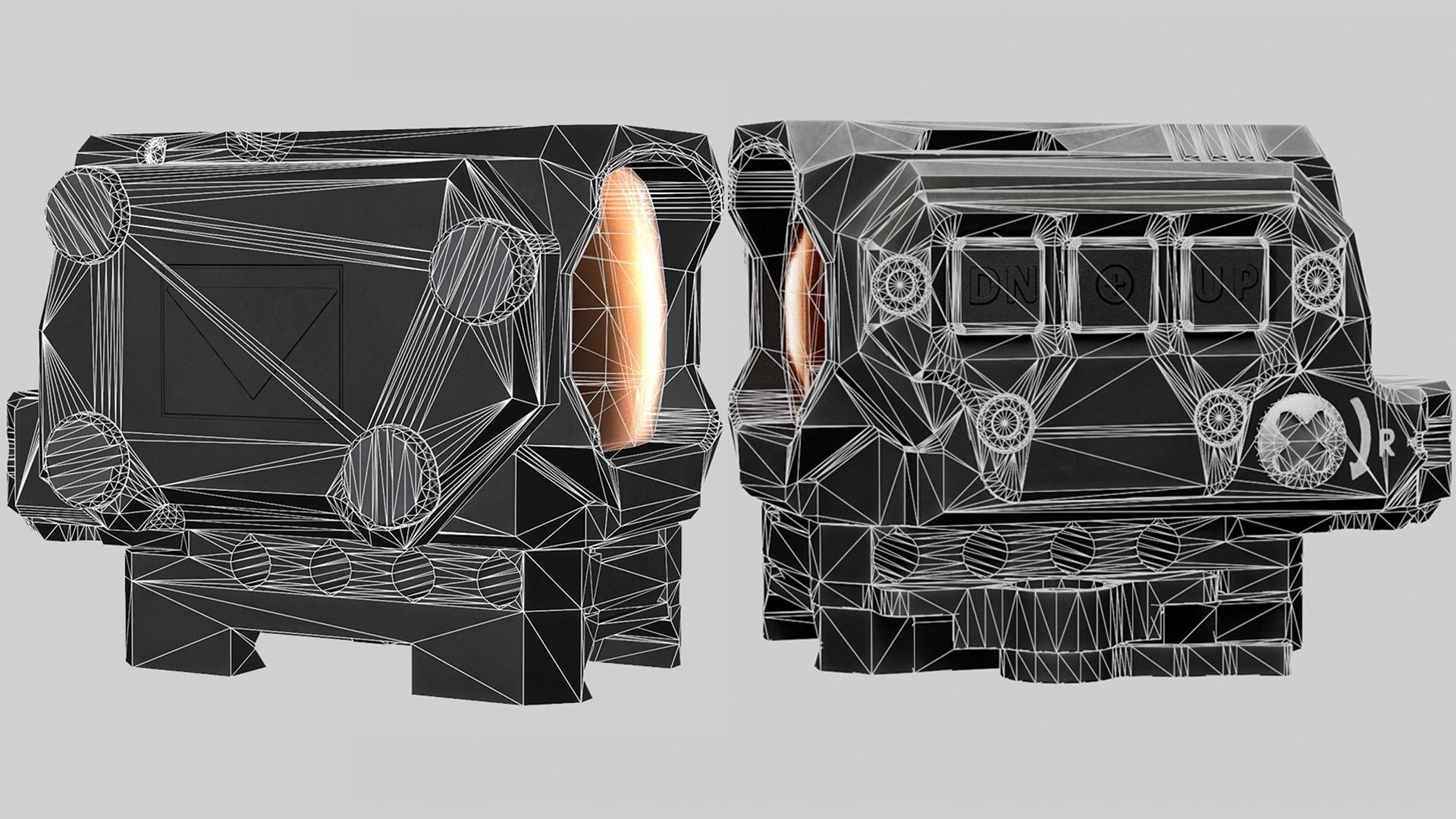 R1X STEINER  Low-poly 3D model_6