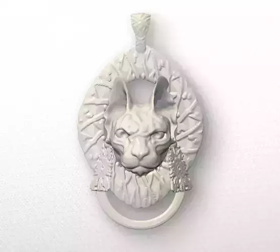 pendant Cat Sphinx