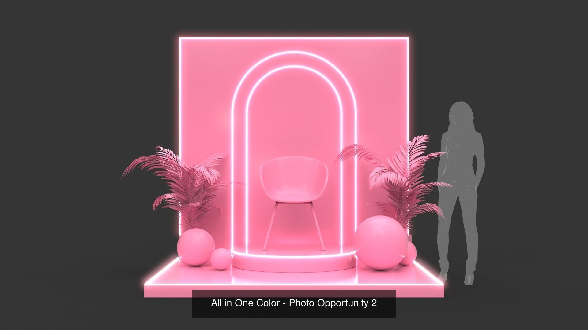 All in One Color - Photo Opportunities - 5 Pack 3D Model Collection_2