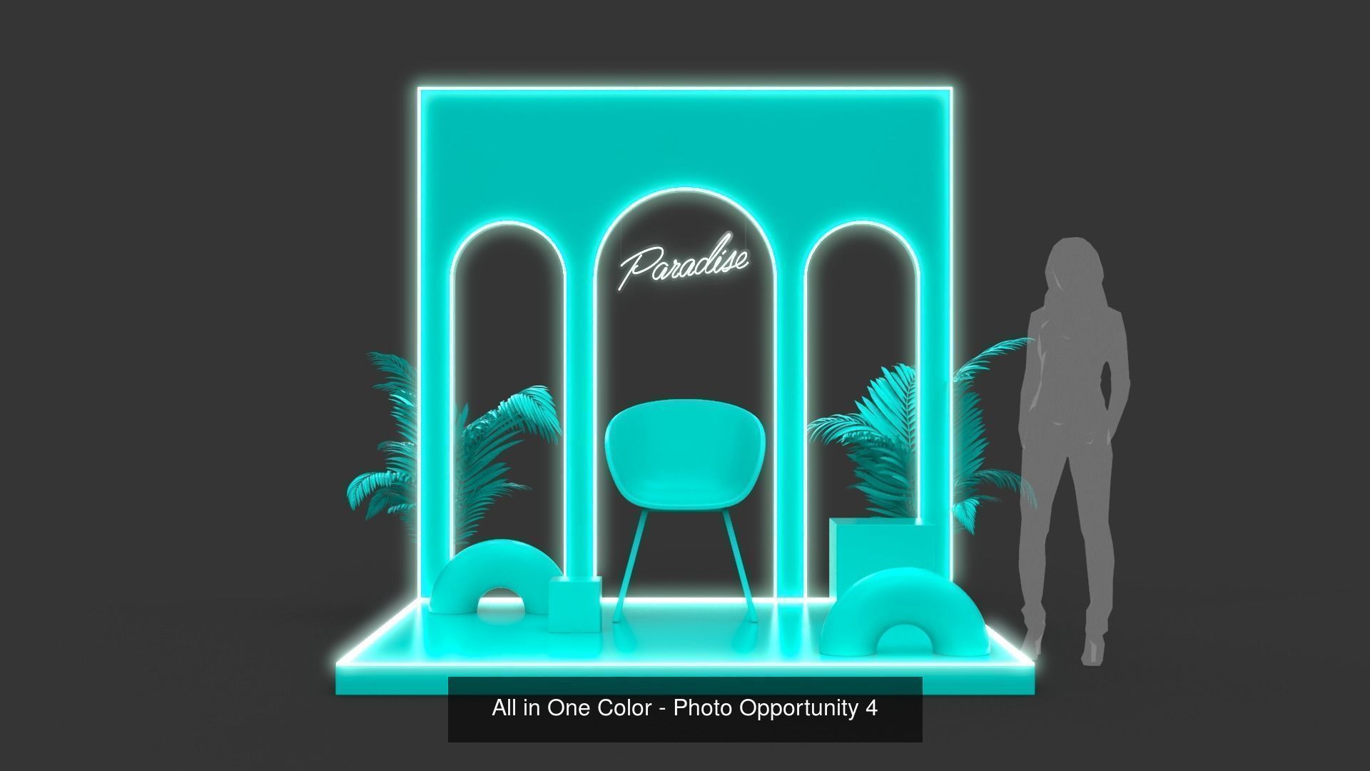 All in One Color - Photo Opportunities - 5 Pack 3D Model Collection_4