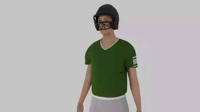 American Football Player 