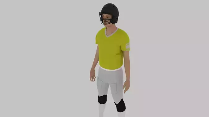 American Football Player 