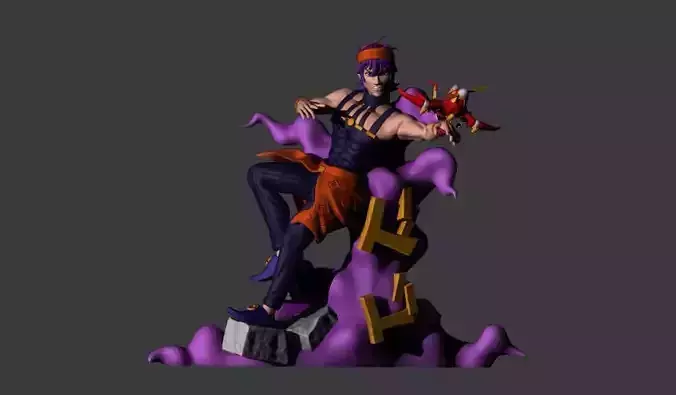 Narancia Jojos 3D print model