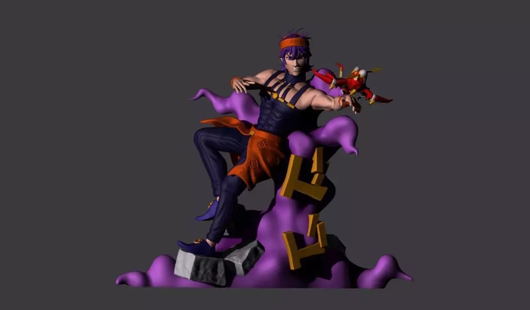 Narancia Jojos 3D print model