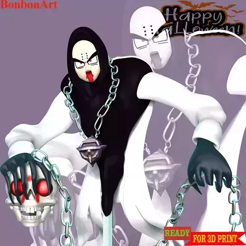 Ghost Krillin Dragon Ball - Halloween