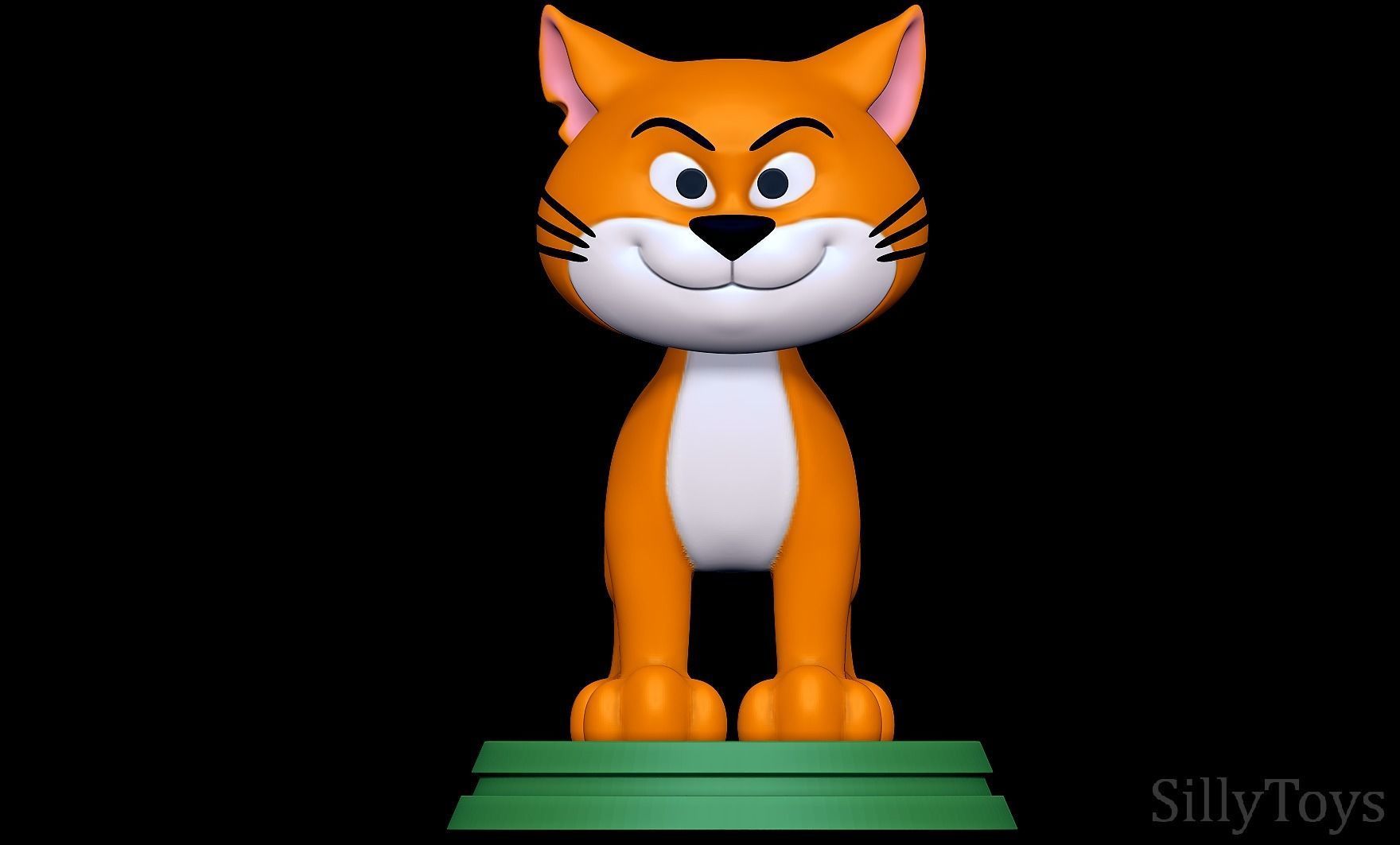 Azrael - Smurfs 3D print model_1