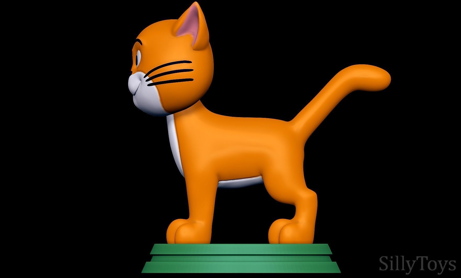 Azrael - Smurfs 3D print model_2