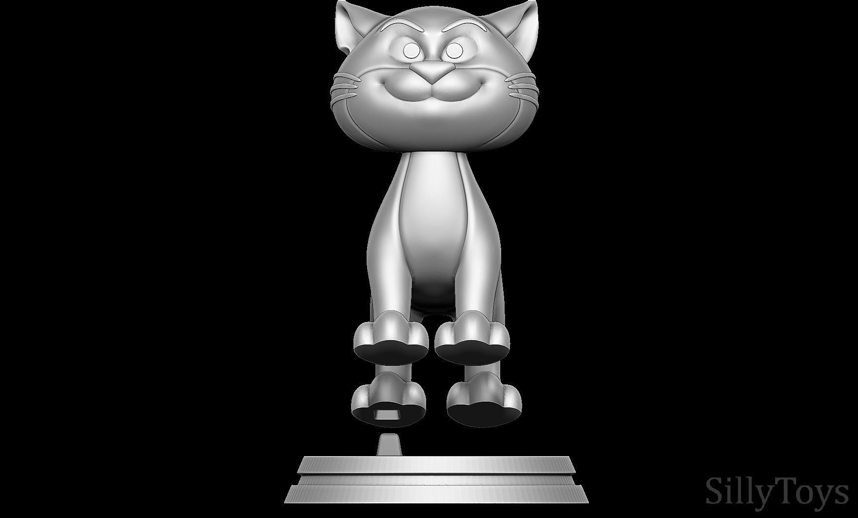 Azrael - Smurfs 3D print model_6