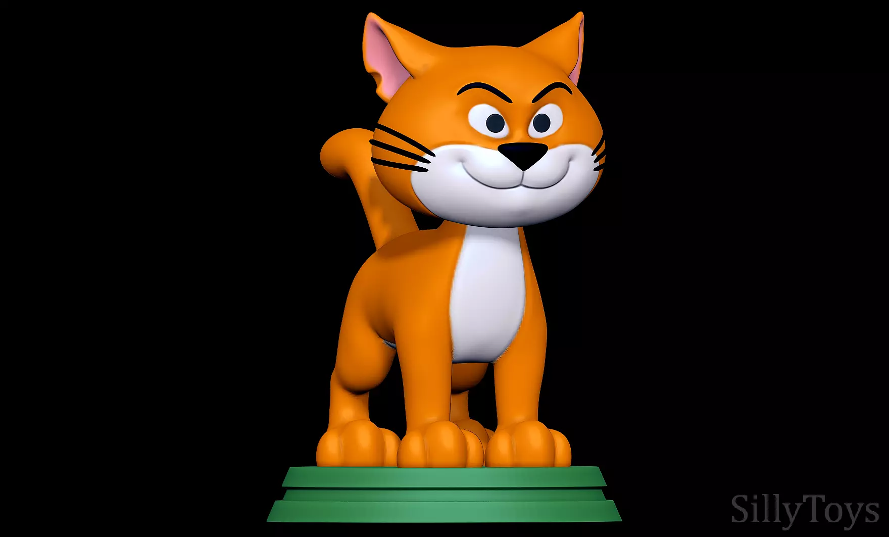 Azrael - Smurfs 3D print model_0