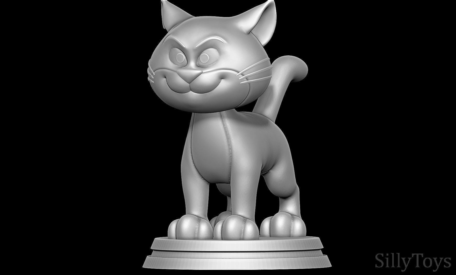 Azrael - Smurfs 3D print model_5