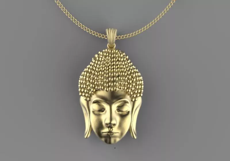 Buddha Pendant 3D print model