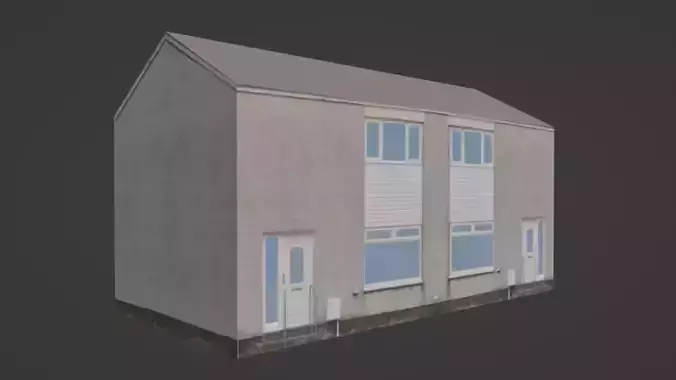 Semi-Detached Scottish Generic House 002
