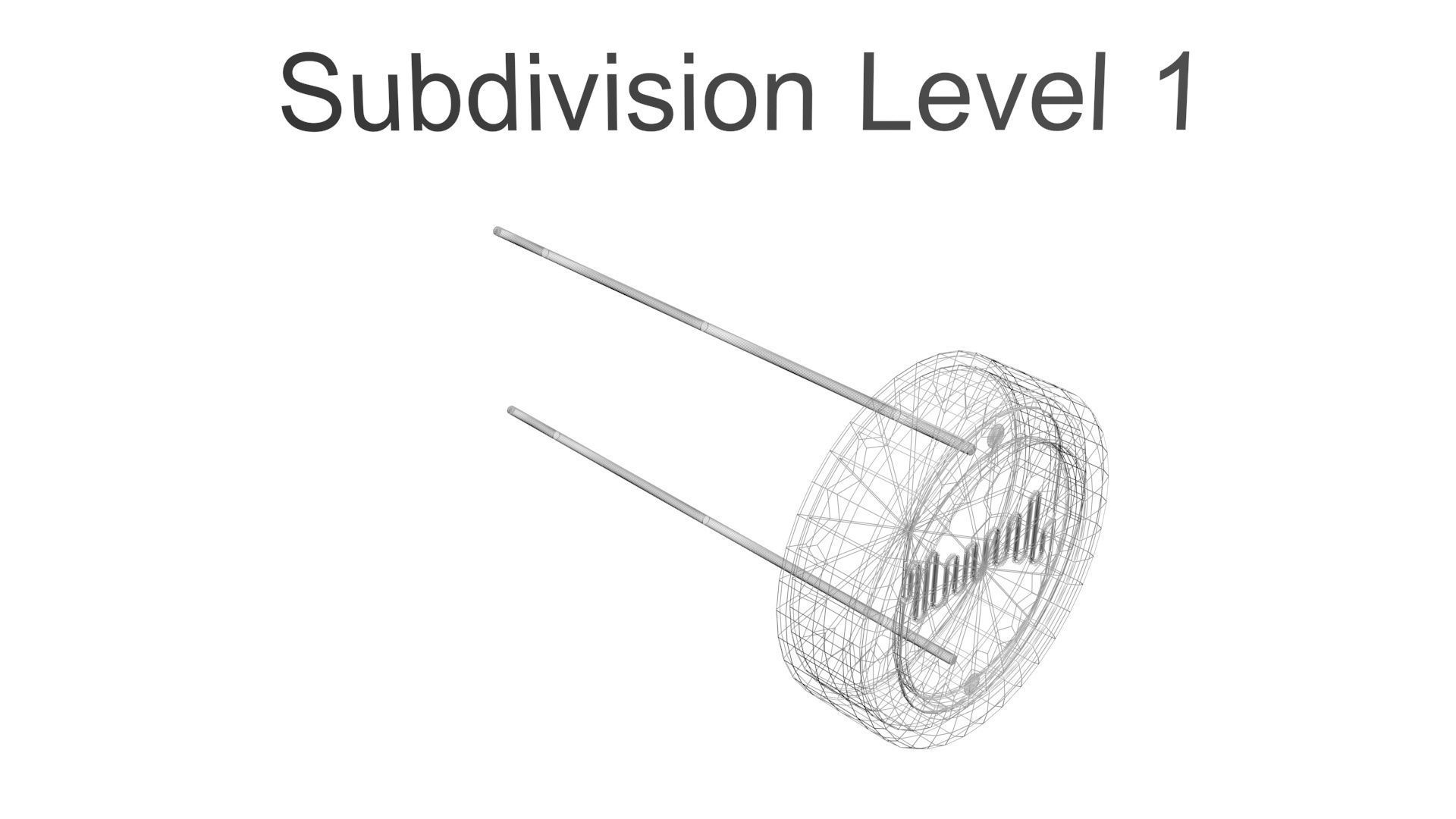 Electronic Components Set 3D model_36