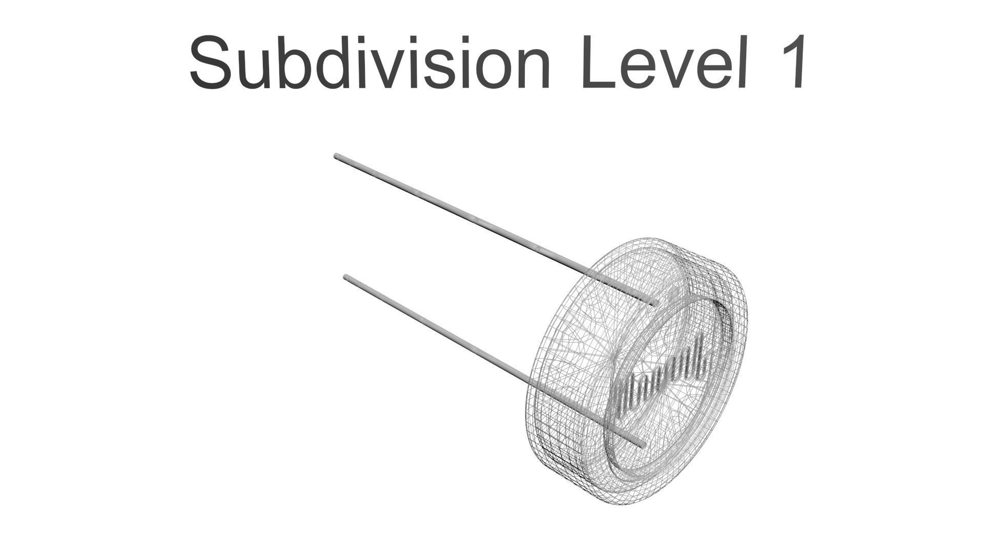 Electronic Components Set 3D model_35