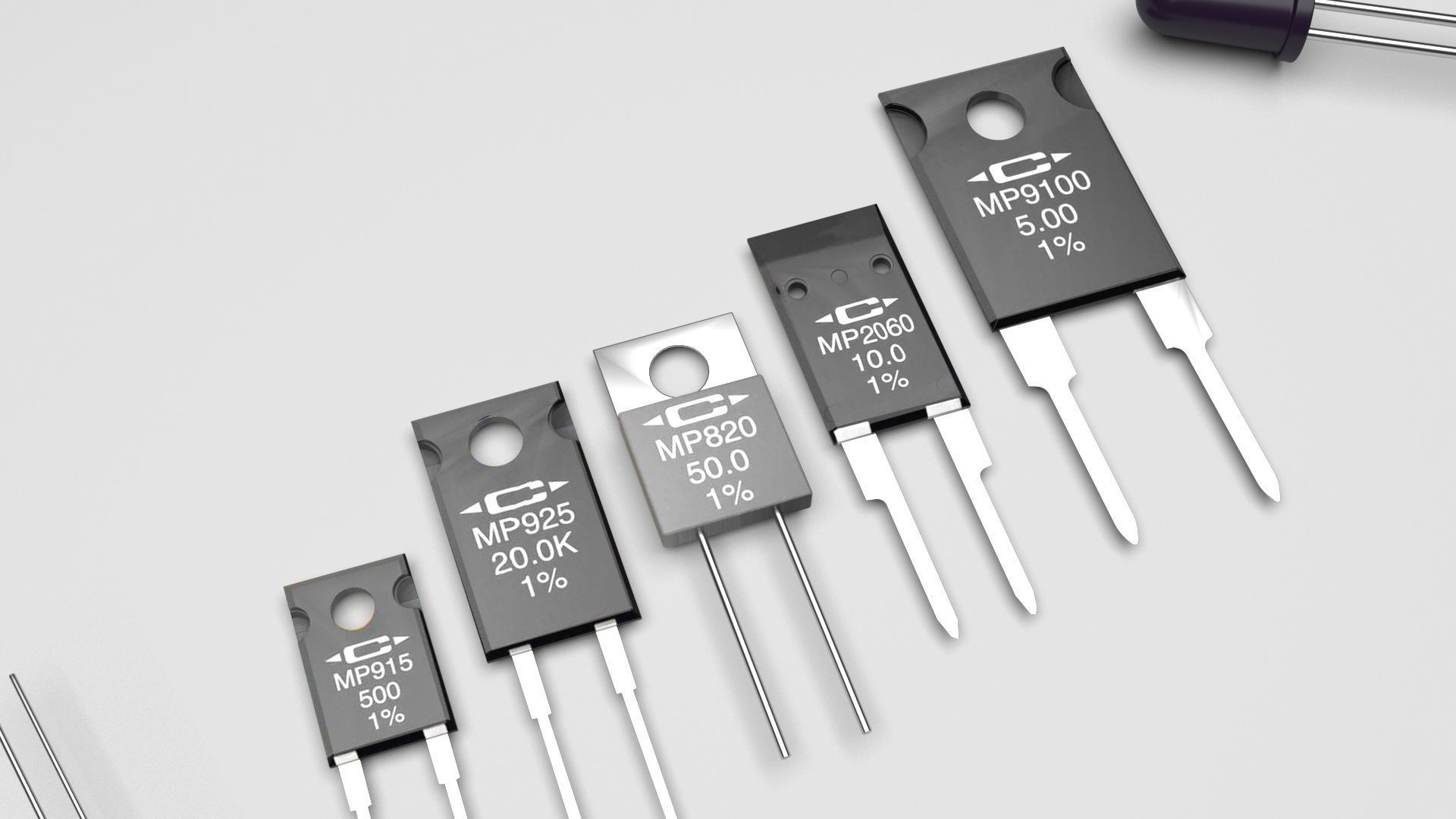 Electronic Components Set 3D model_5