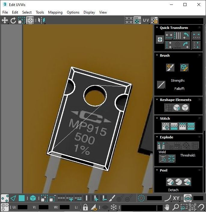 Electronic Components Set 3D model_44
