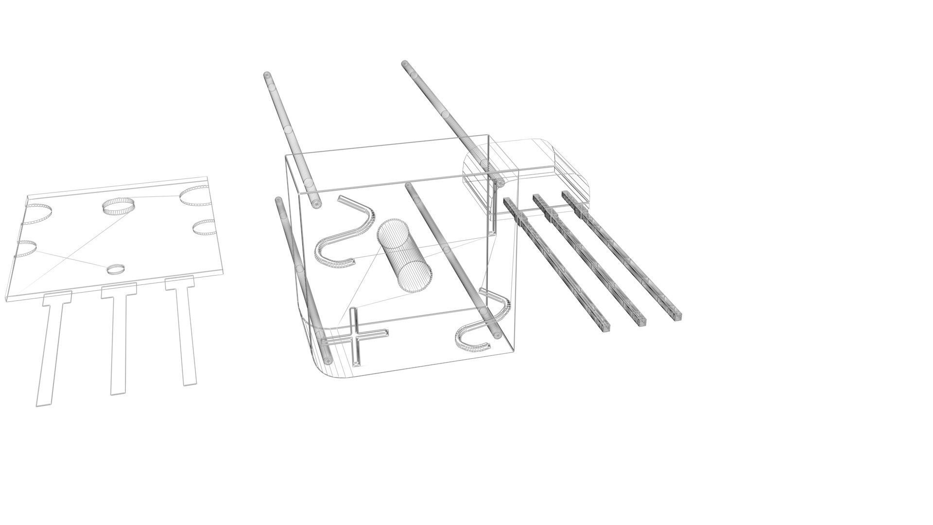Electronic Components Set 3D model_31