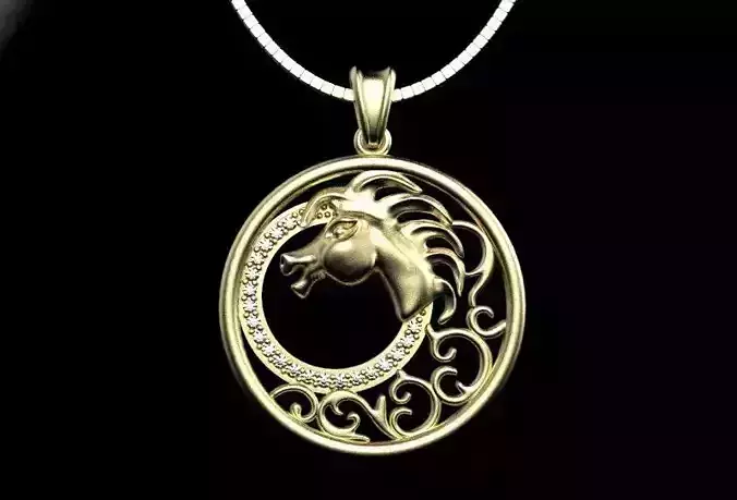 Horse Pendant