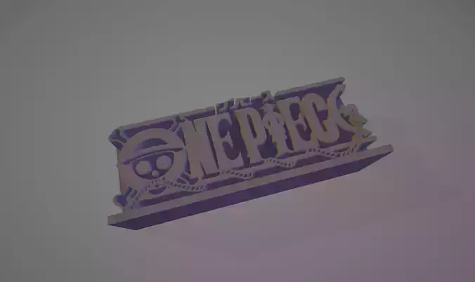 One Piece texture print model