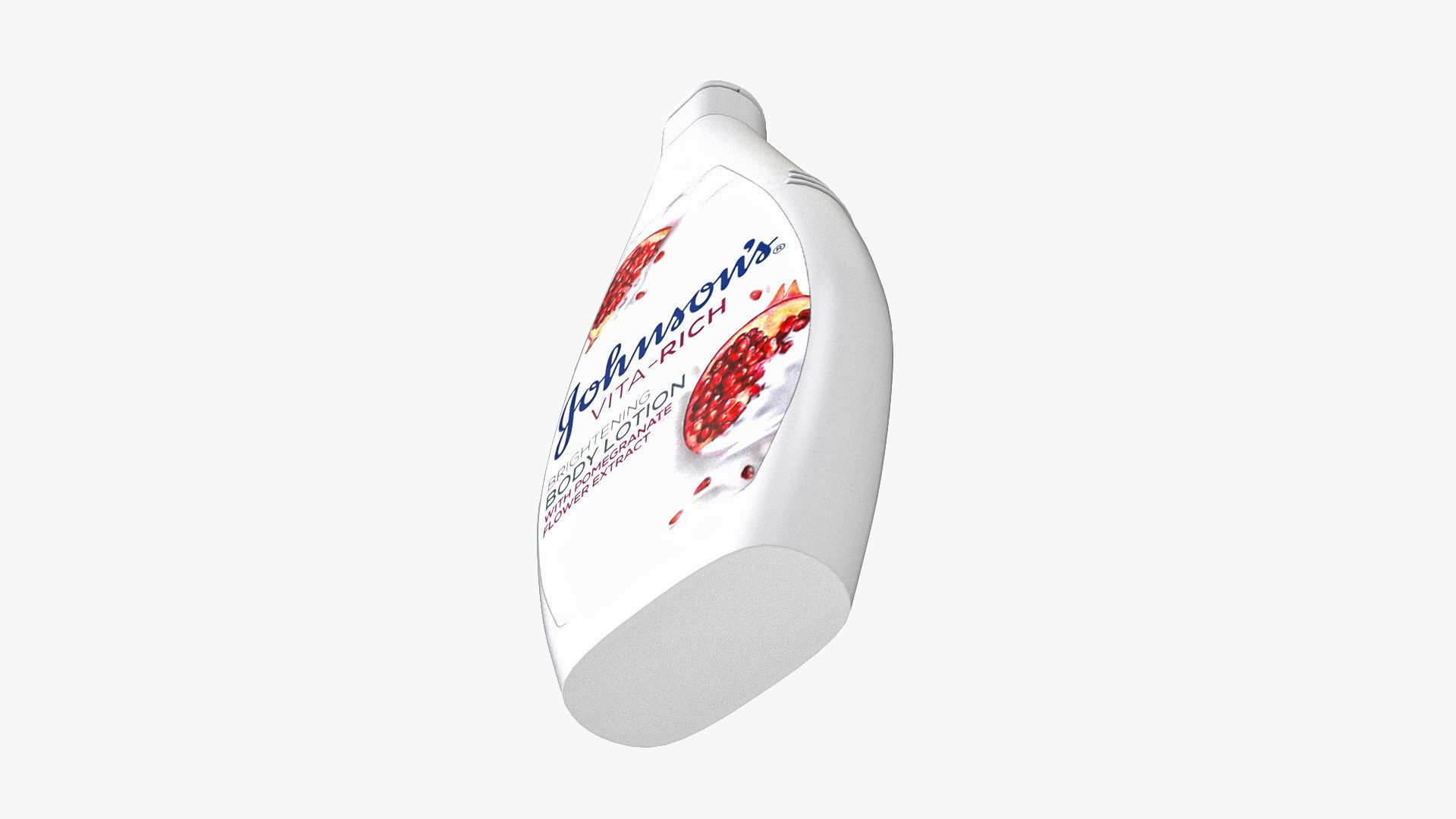 Johnsons Vita-Rich Pomegranate Flower Extract Body Lotion 3D model_7