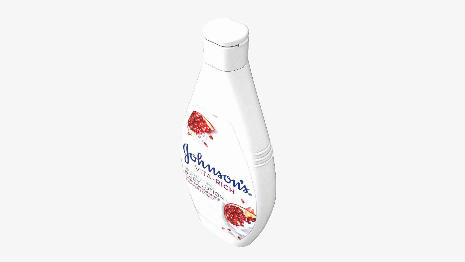 Johnsons Vita-Rich Pomegranate Flower Extract Body Lotion 3D model_6