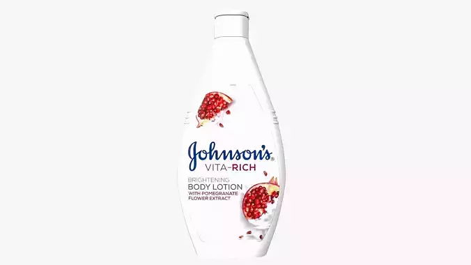 Johnsons Vita-Rich Pomegranate Flower Extract Body Lotion 3D model