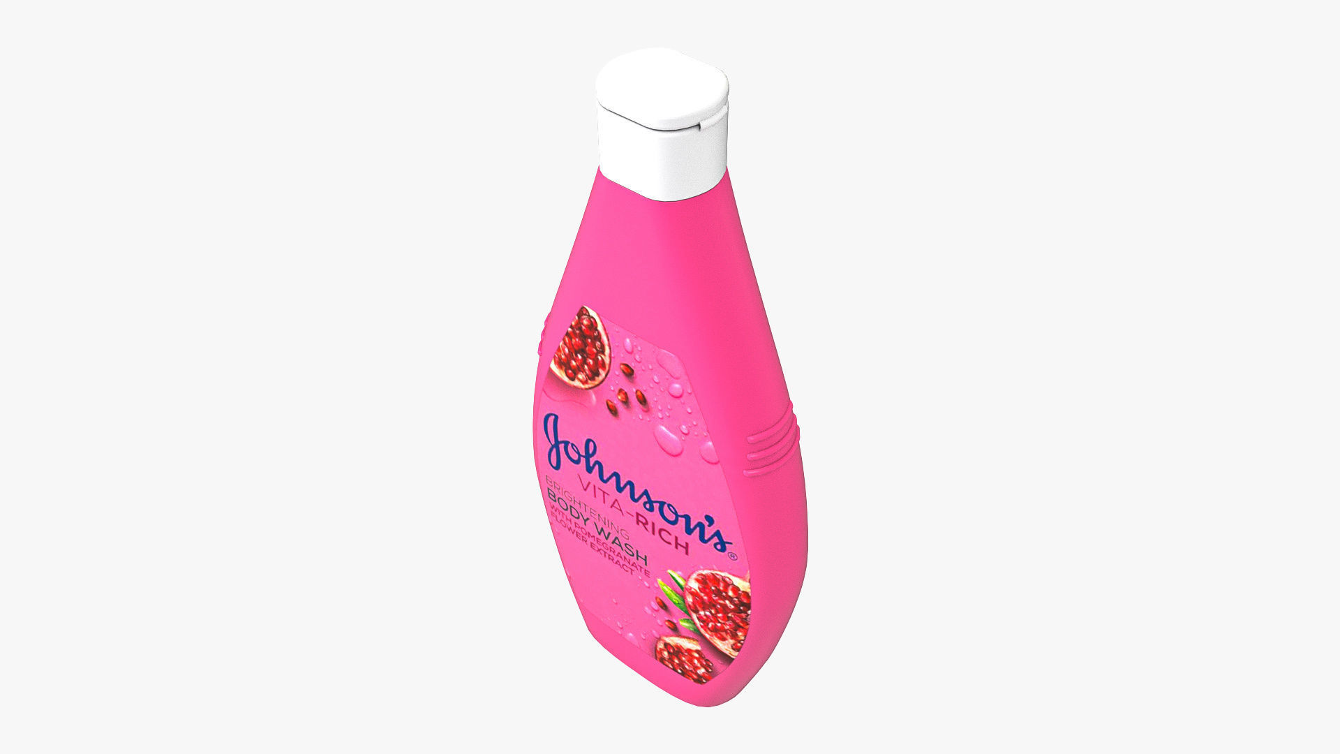 Johnsons Vita-Rich Pomegranate Flower Extract Body Wash 3D model_6