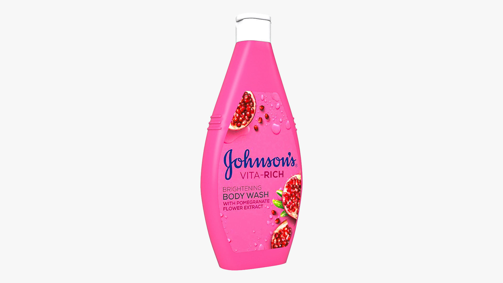 Johnsons Vita-Rich Pomegranate Flower Extract Body Wash 3D model_1