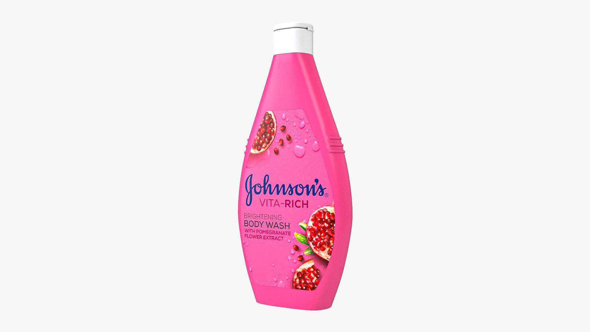 Johnsons Vita-Rich Pomegranate Flower Extract Body Wash 3D model_2