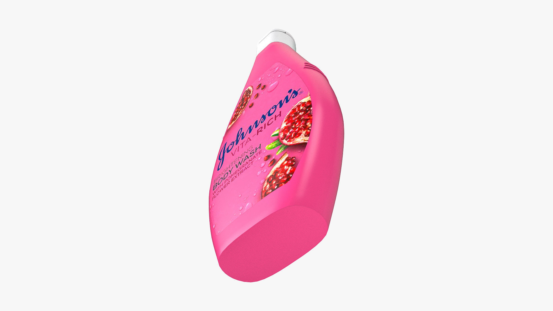 Johnsons Vita-Rich Pomegranate Flower Extract Body Wash 3D model_7